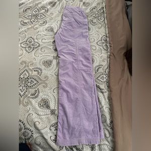 Purple Corduroy Pants NWT